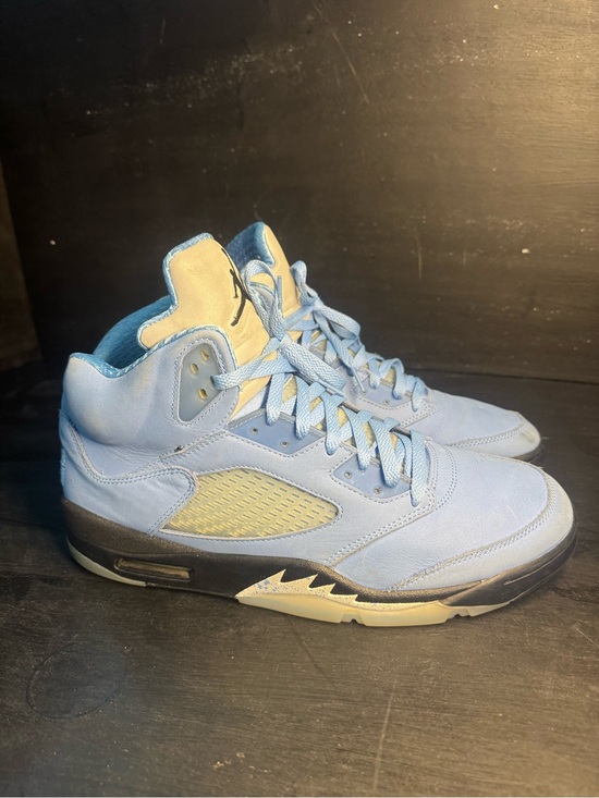 Jordan Other - Men's Light Blue High-Top Basketball Sneakers Jordan 5